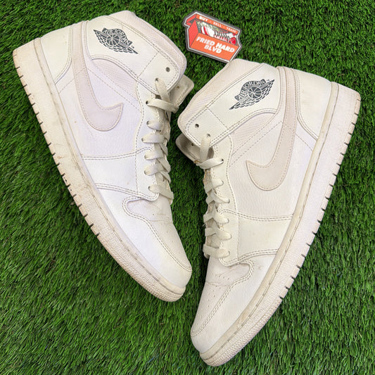 Air Jordan 1 Mid 'White Cool Grey'