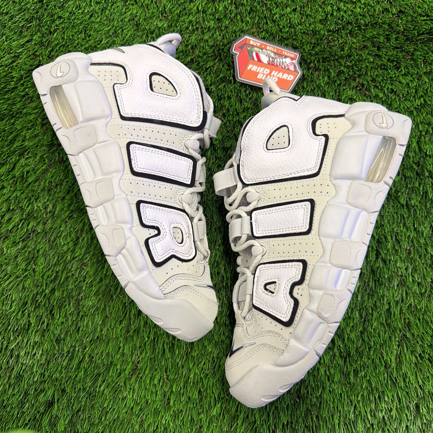 Nike Air More Uptempo GS 'Photon Dust Black'