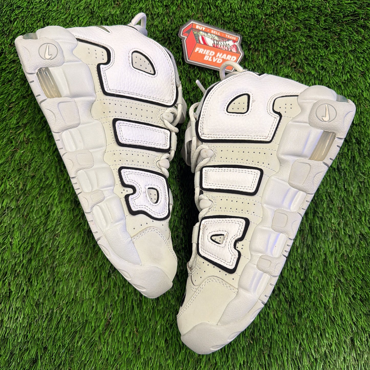 Nike Air More Uptempo GS 'Photon Dust Black'
