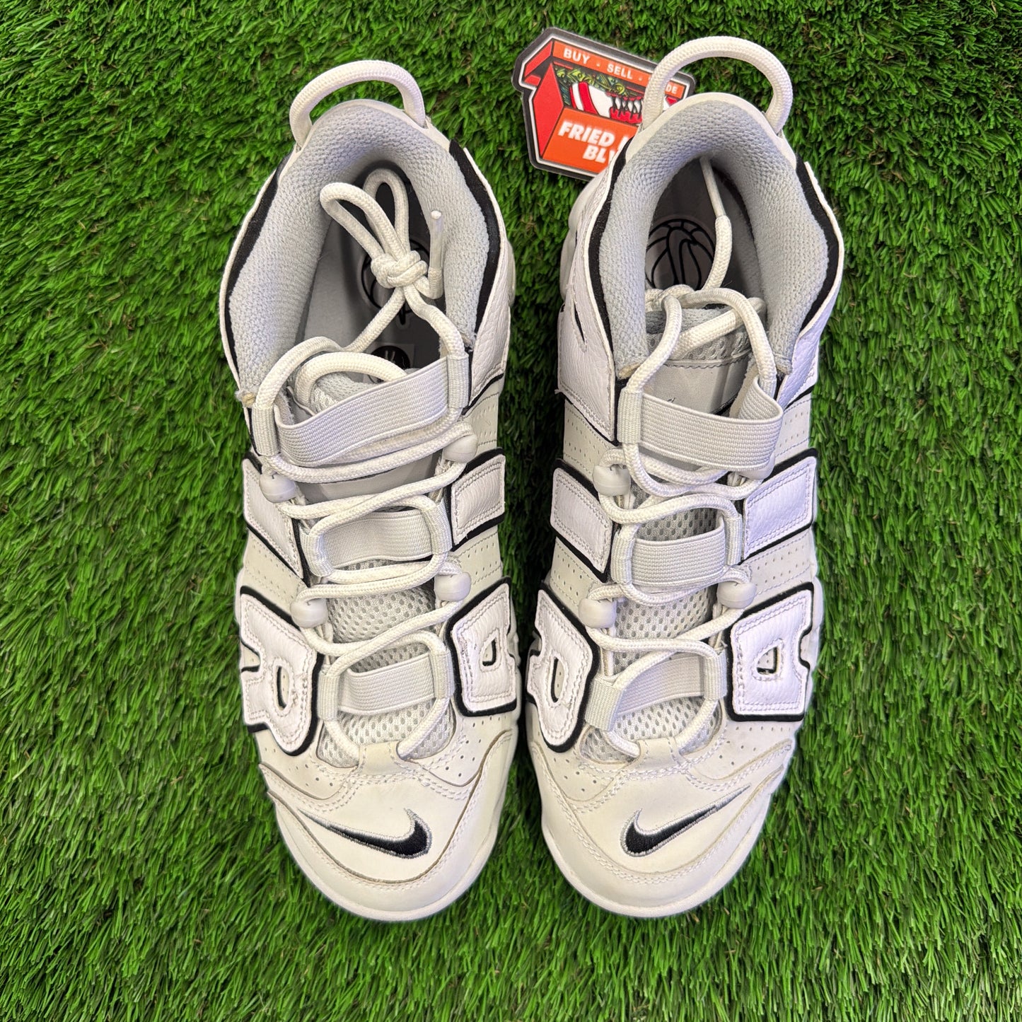 Nike Air More Uptempo GS 'Photon Dust Black'