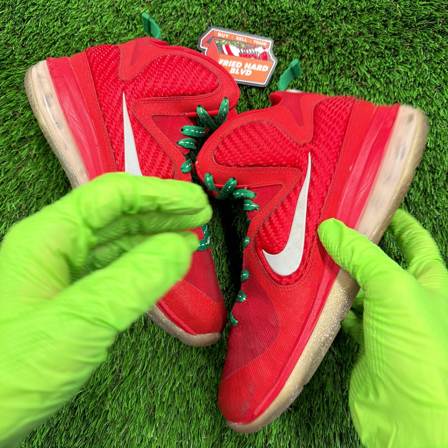 Nike Lebron 9 Gs 'Christmas'