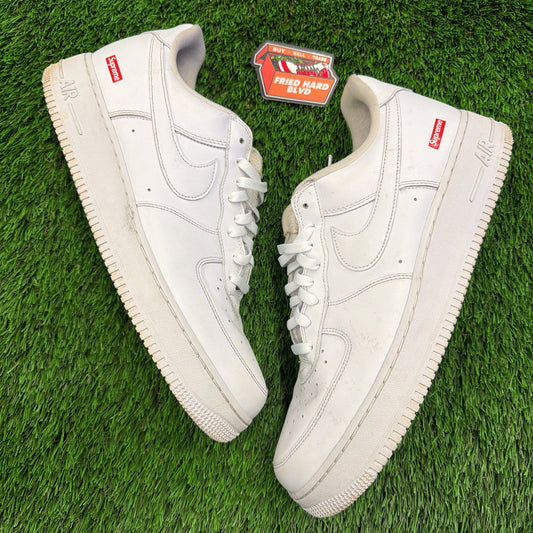 Supreme x Air Force 1 Low 'Box Logo - White'