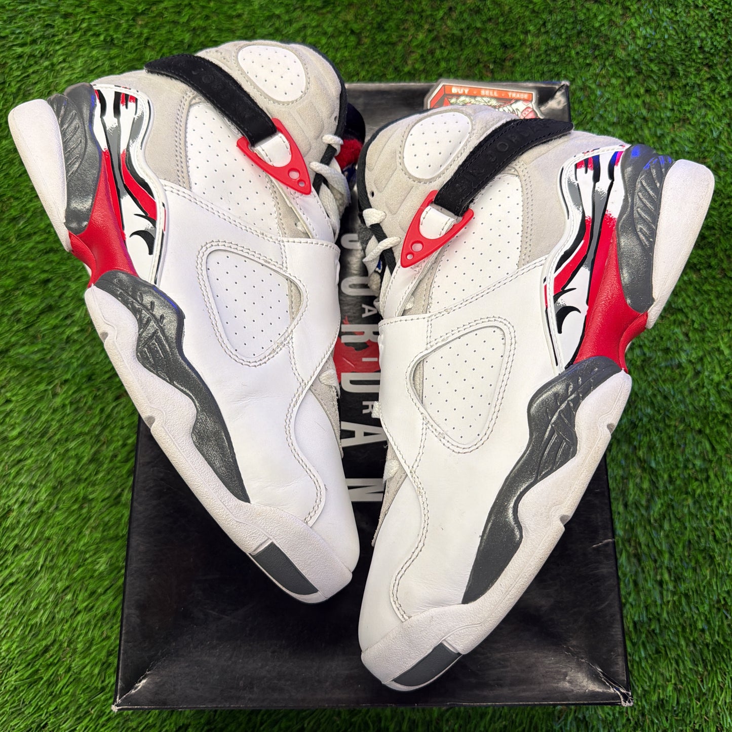 Jordan 8 Retro White True Red (2025)