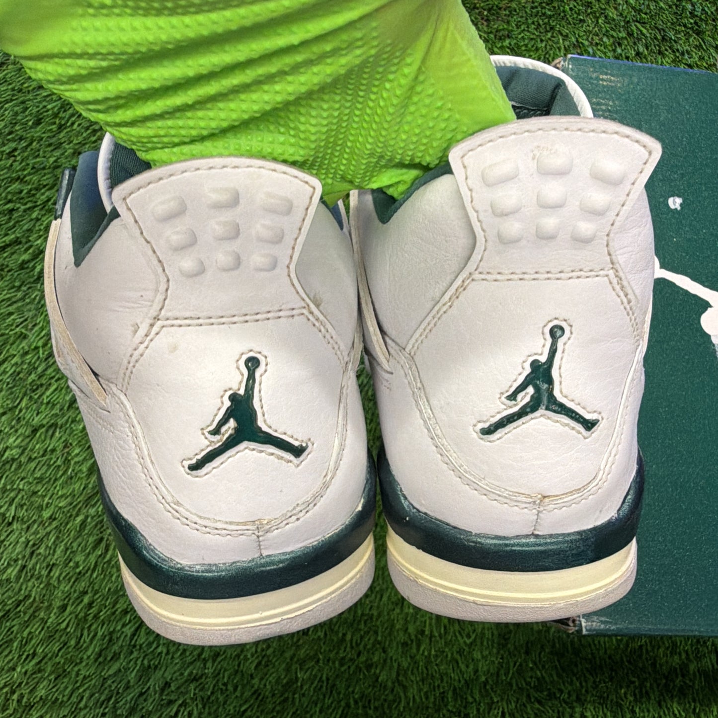 Air Jordan 4 Retro GS 'Oxidized Green'
