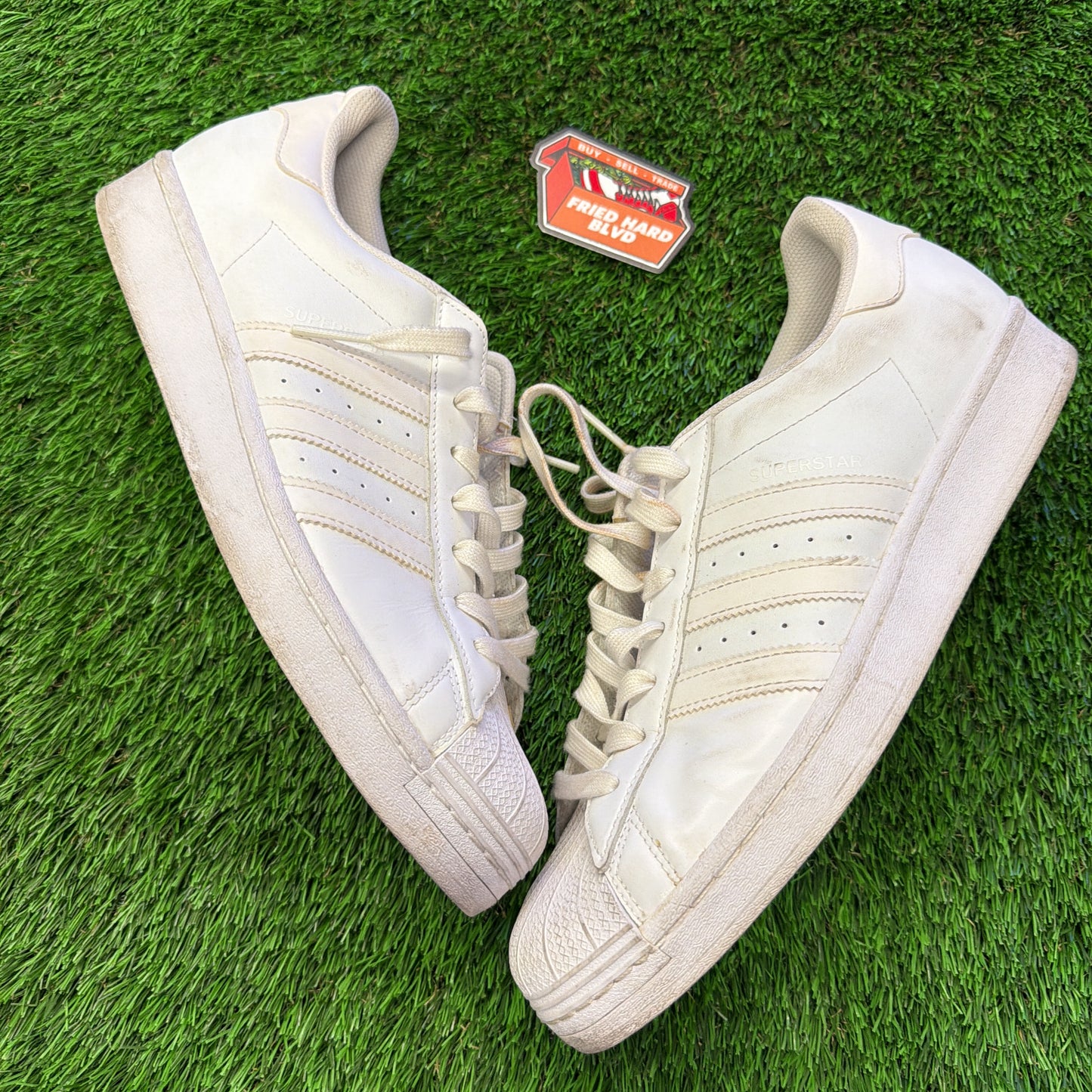 Adidas White Superstar II
