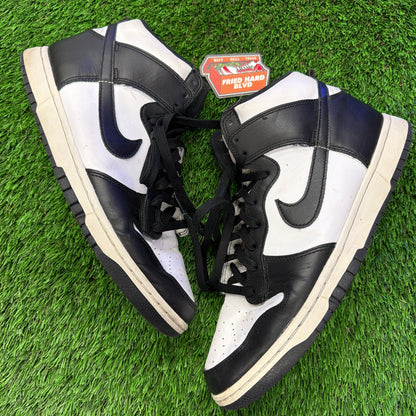 Dunk High 'Black White'