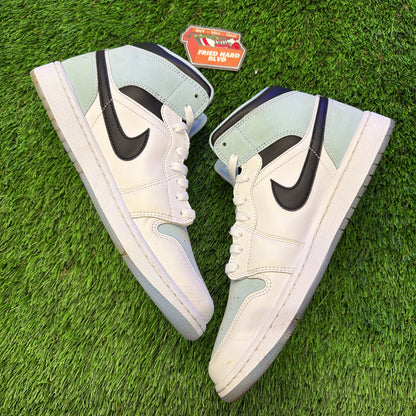 Air Jordan 1 Mid SE 'White Ice Blue'