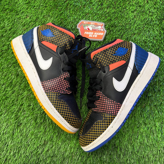 Air Jordan 1 Mid 'Color Grid'