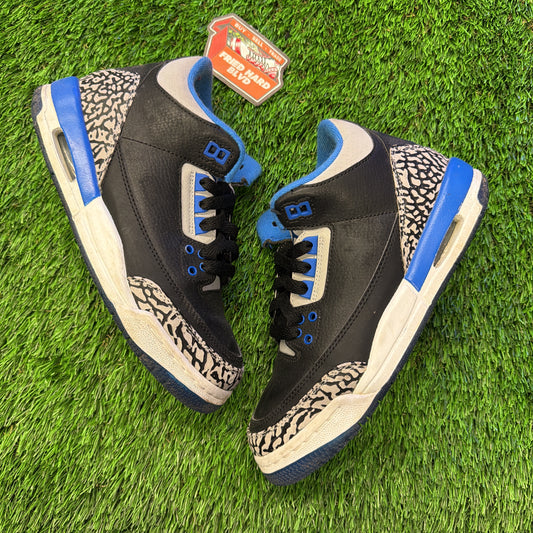 Air Jordan 3 Retro 'Sport Blue' (GS)
