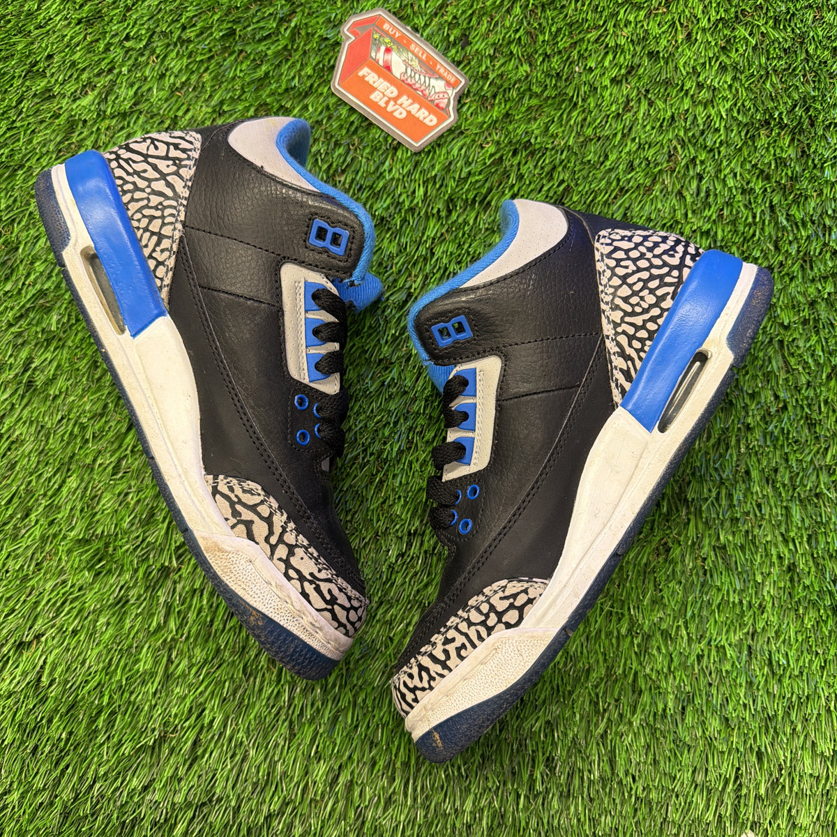 Air Jordan 3 Retro 'Sport Blue' (GS)