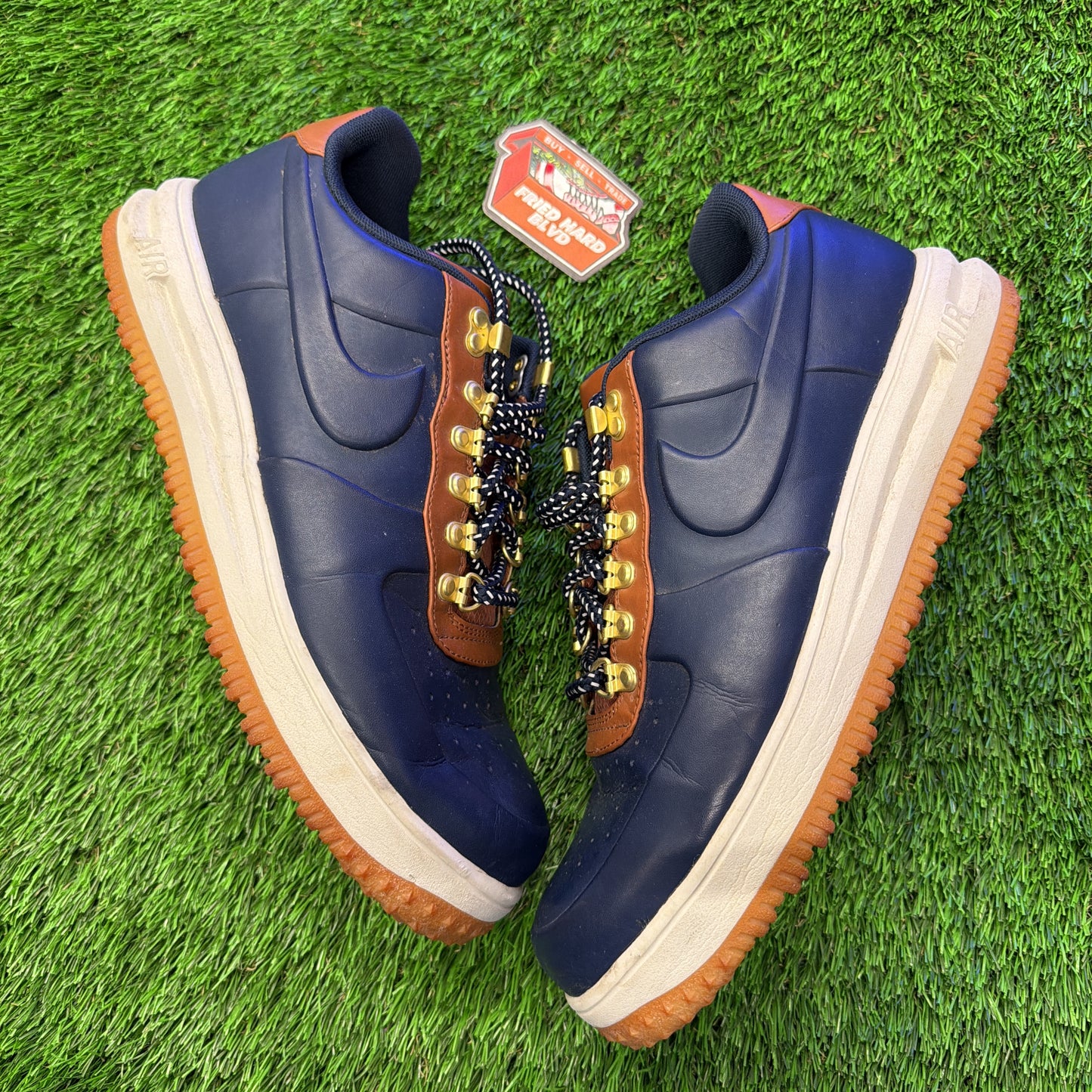 Nike Lunar Force 1 Duckboot Low 'Obsidian'
