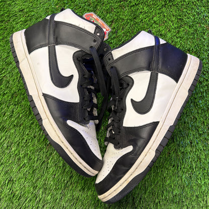Dunk High 'Black White'