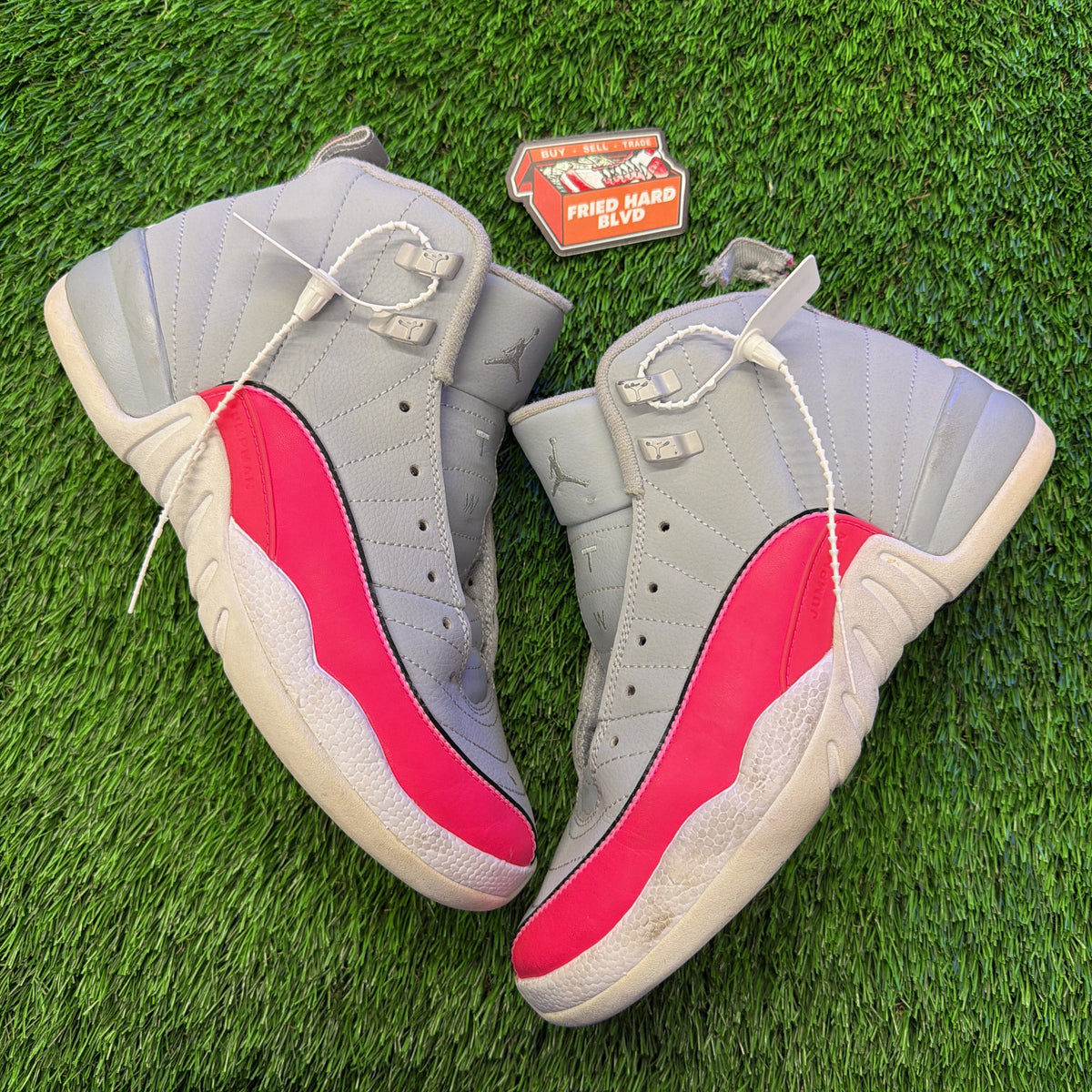 Air Jordan 12 Retro GS 'Racer Pink'