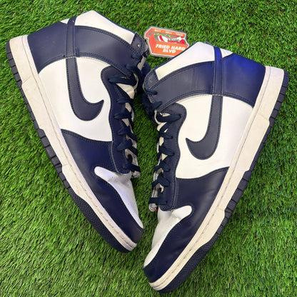 Nike Dunk High 'Midnight Navy'