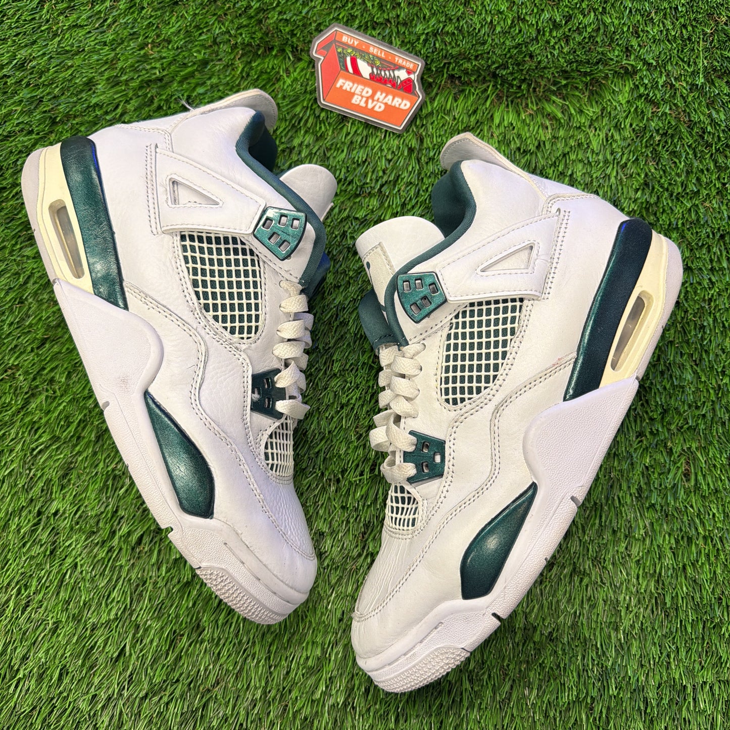 Air Jordan 4 Retro GS 'Oxidized Green'