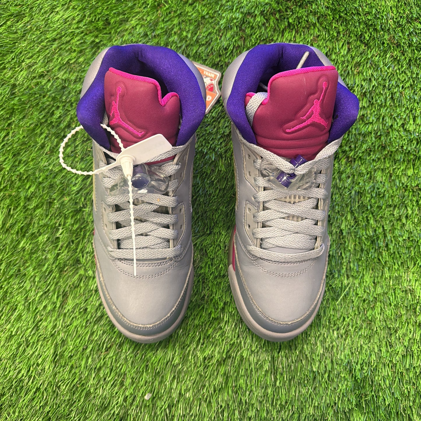 Air Jordan 5 Retro GS 'Cement Grey Pink'