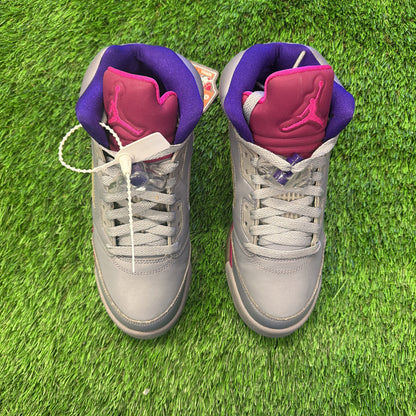 Air Jordan 5 Retro GS 'Cement Grey Pink'