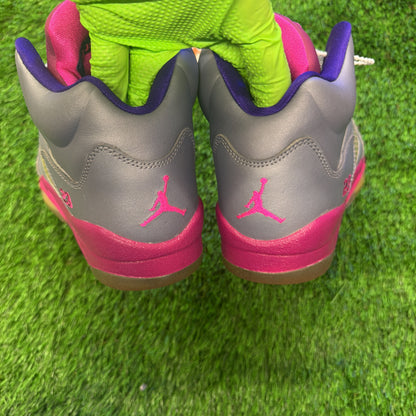 Air Jordan 5 Retro GS 'Cement Grey Pink'