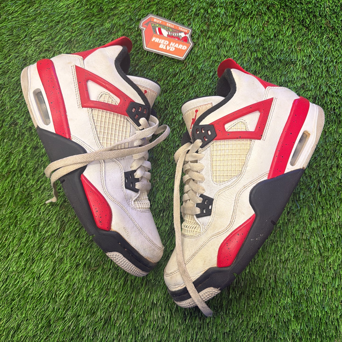 Air Jordan 4 Retro GS 'Red Cement'