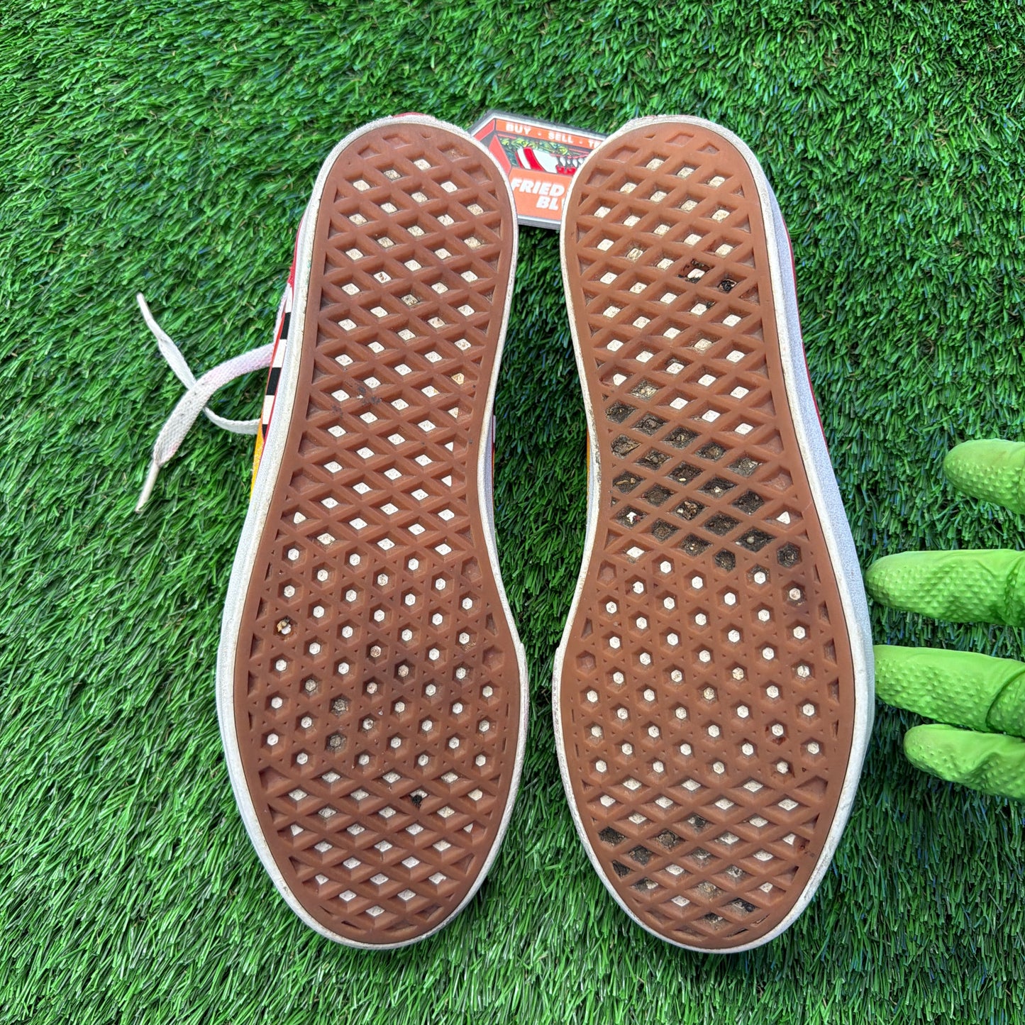 Vans Red Flame