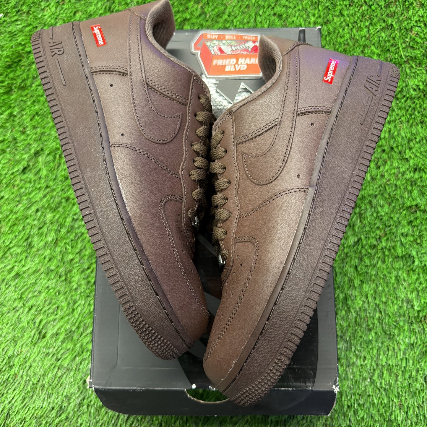 Nike Air Force 1 Low Supreme Baroque Brown