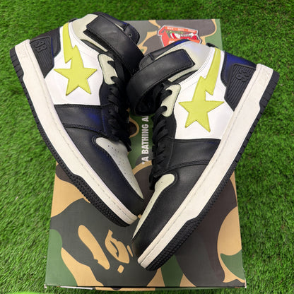 BAPE Block Sta High 'Black Lime'