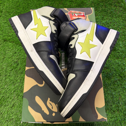 BAPE Block Sta High 'Black Lime'