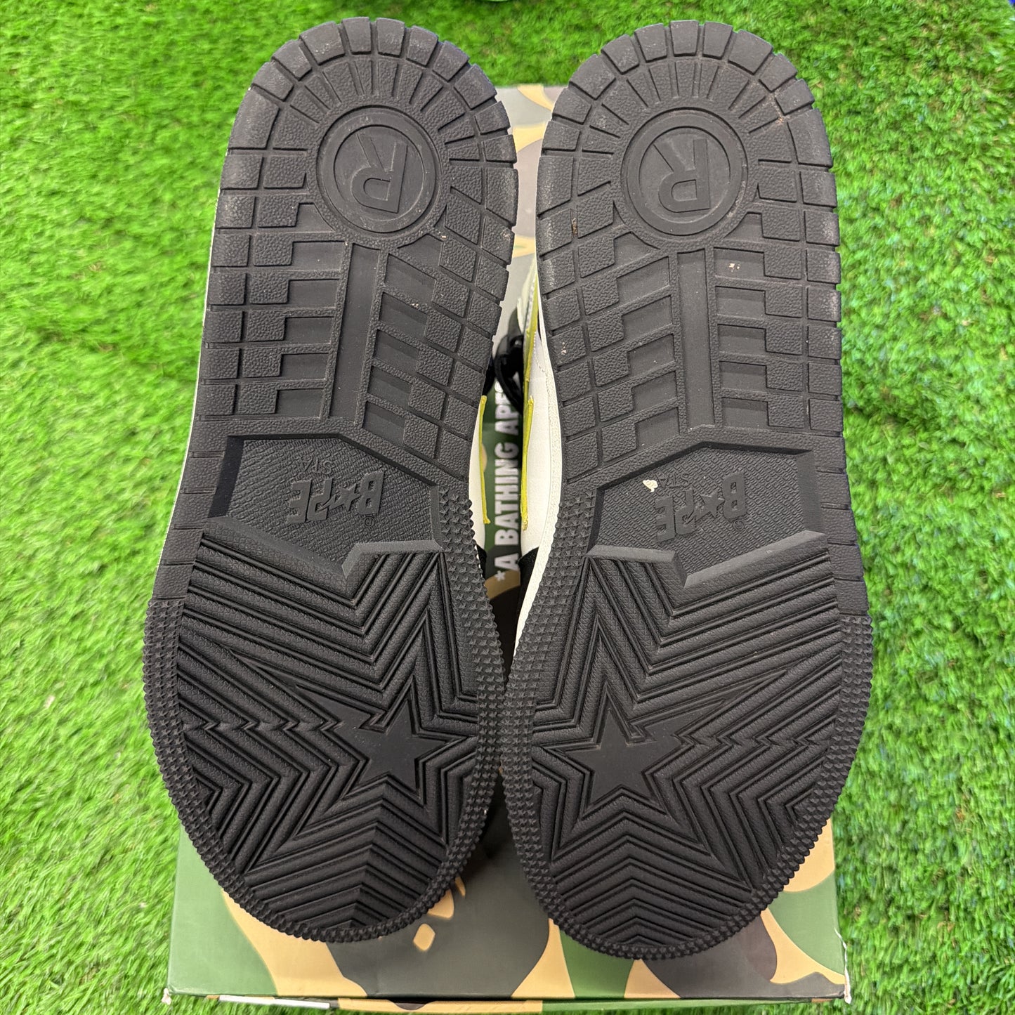 BAPE Block Sta High 'Black Lime'