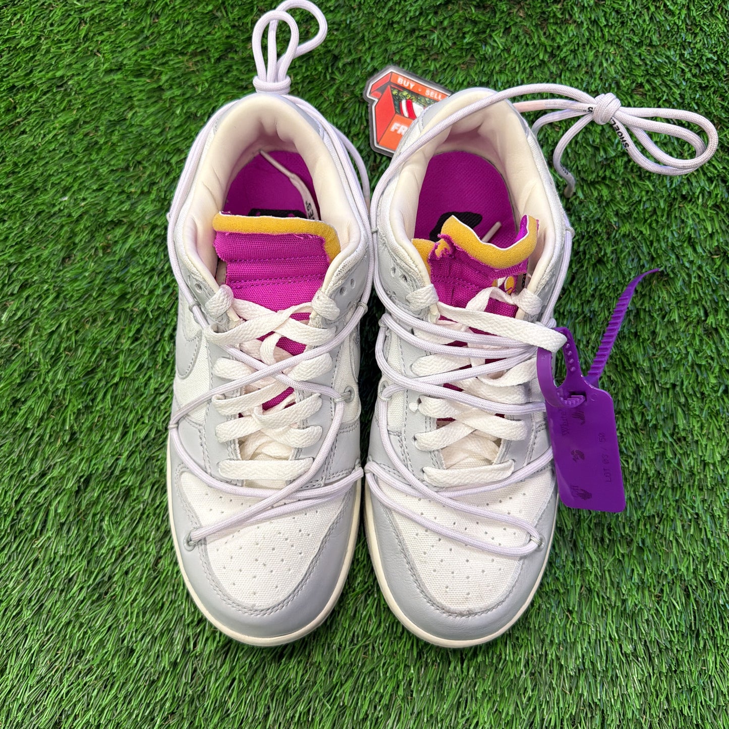 Off-White x Nike Dunk Low 'Lot 03 of 50'