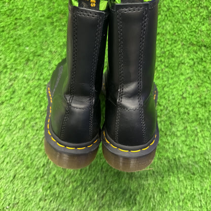 Dr. Martens Leather Lace Up Boot 'Black'