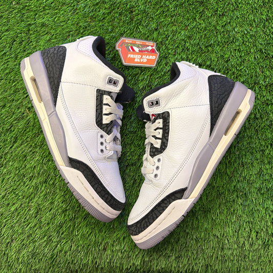 Jordan 3 Retro Cement Grey (GS)