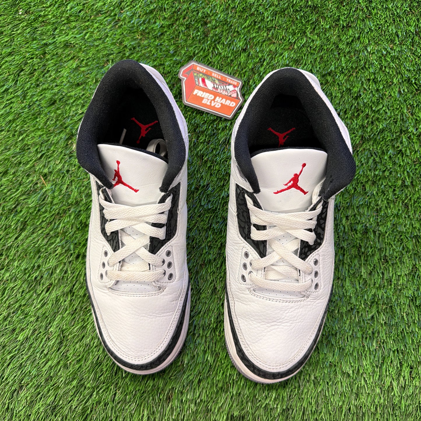 Jordan 3 Retro Cement Grey (GS)