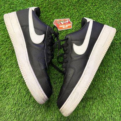 Nike Air Force 1 '07 'Black White Tumbled'