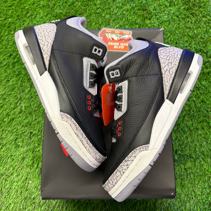 Air Jordan 3 Retro OG GS 'Black Cement' 2024