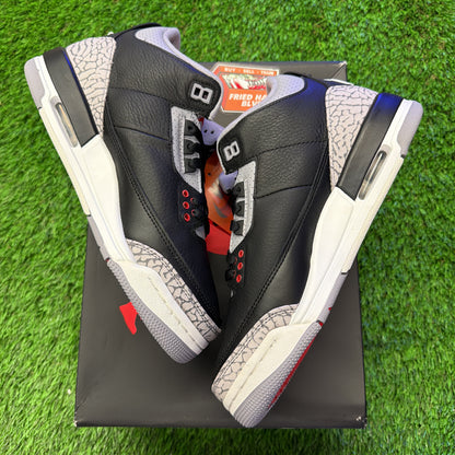 Air Jordan 3 Retro OG GS 'Black Cement' 2024