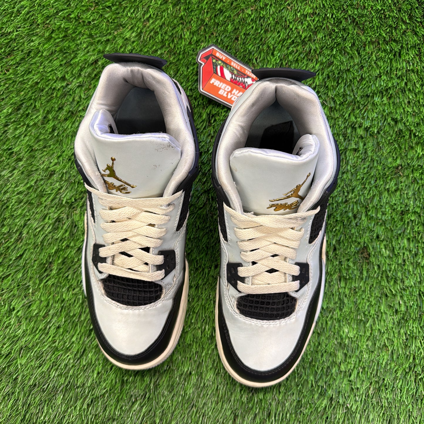 Air Jordan 4 Retro GS 'Platinum Gold'