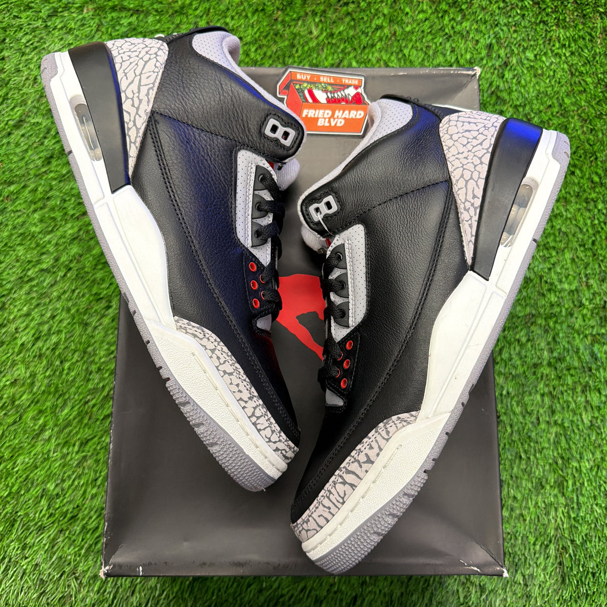 Air Jordan 3 Retro OG 'Black Cement' 2024