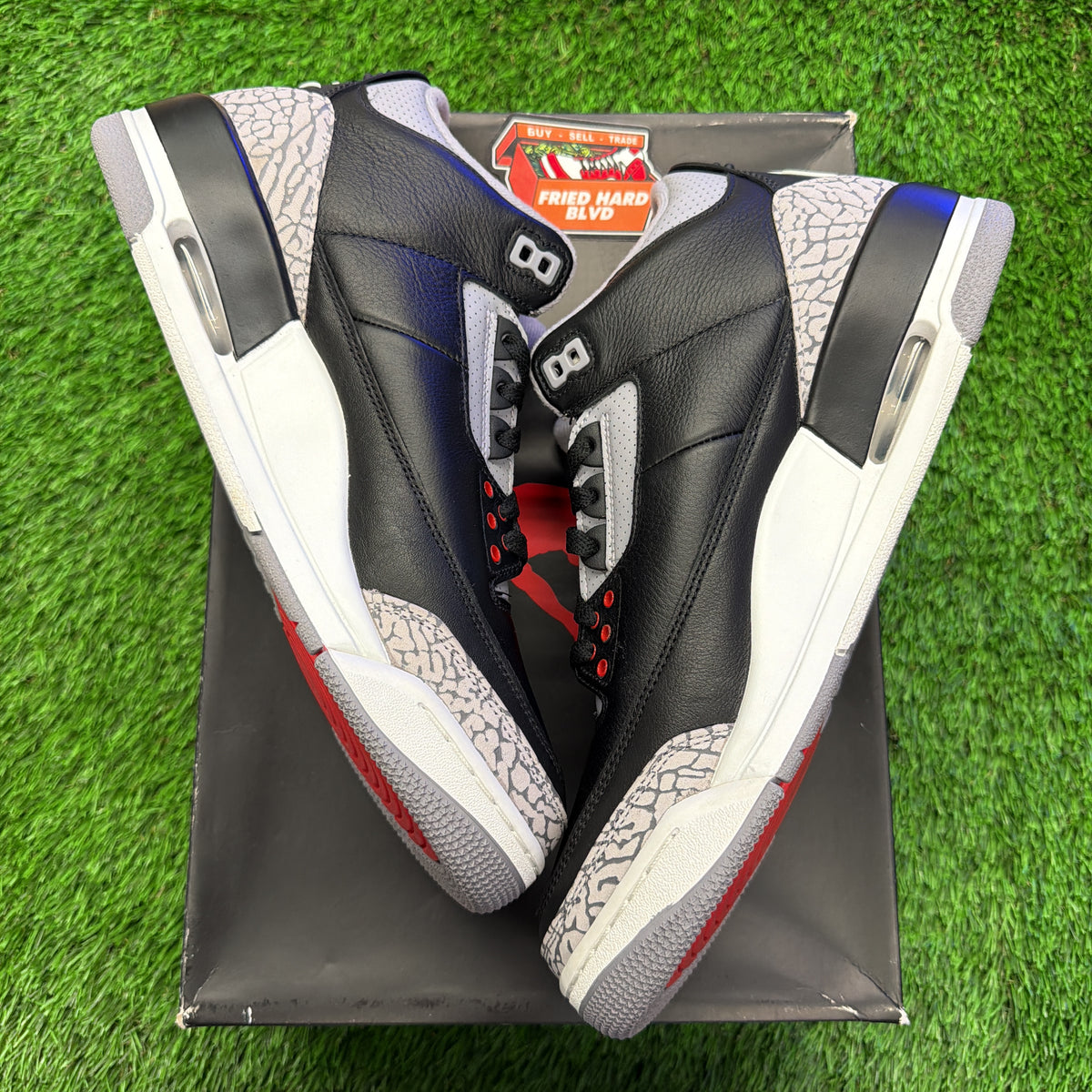 Air Jordan 3 Retro OG 'Black Cement' 2024
