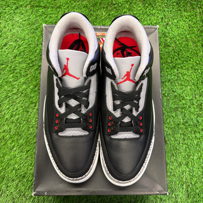 Air Jordan 3 Retro OG 'Black Cement' 2024