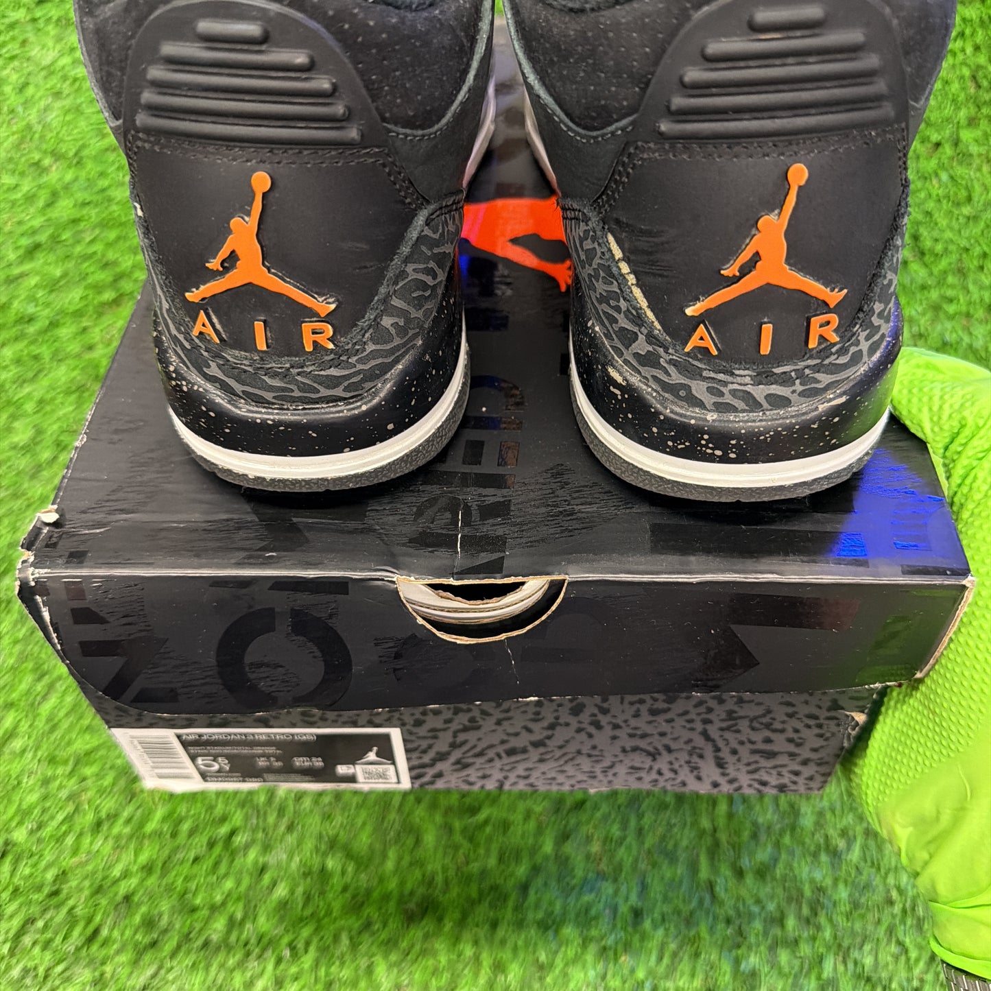 Air Jordan 3 Retro GS 'Fear'