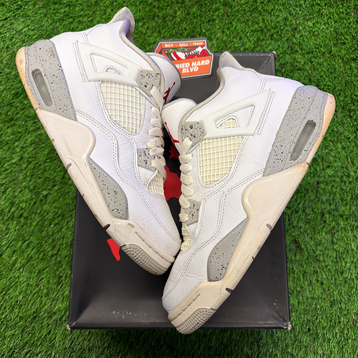 Air Jordan 4 Retro GS 'White Oreo'