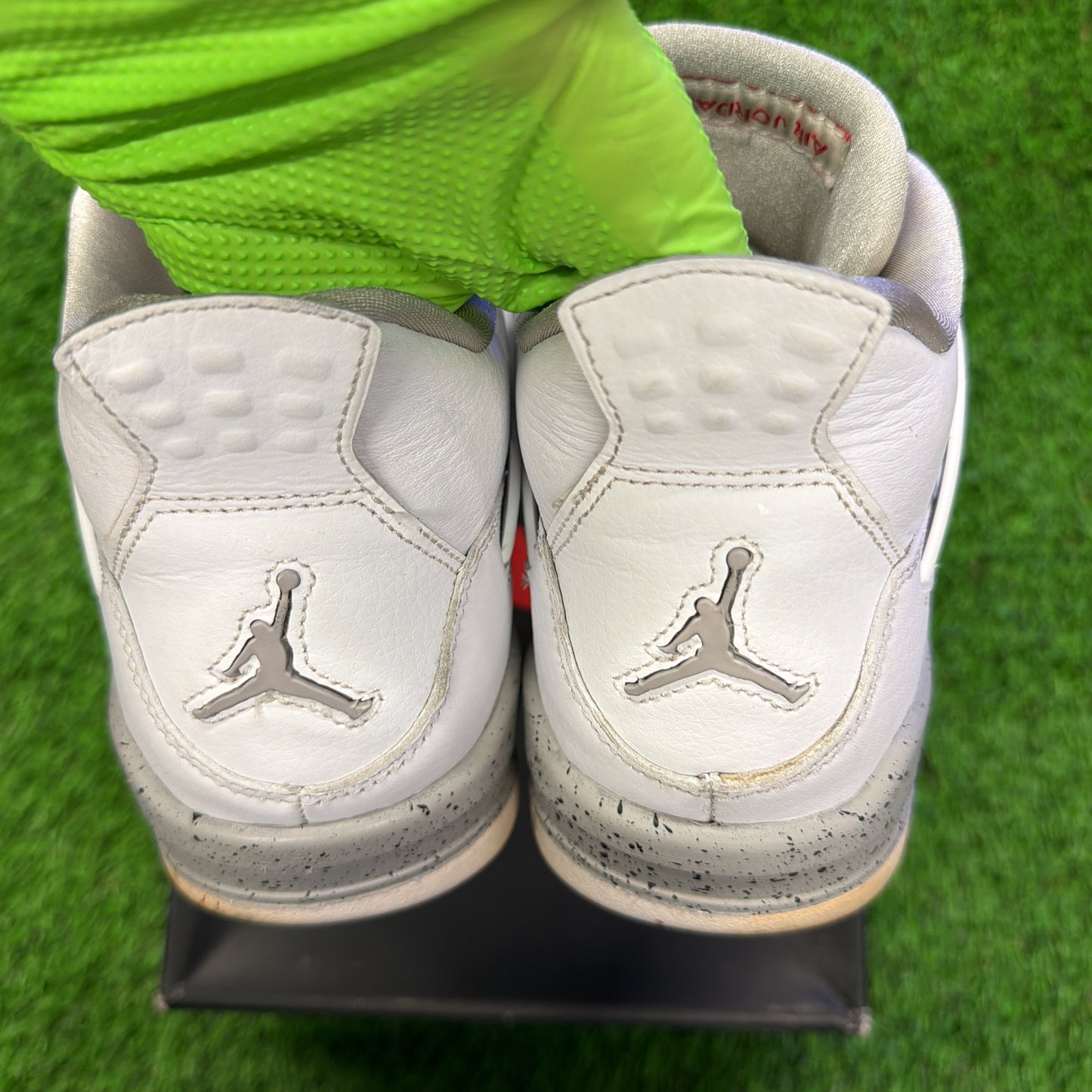 Air Jordan 4 Retro GS 'White Oreo'