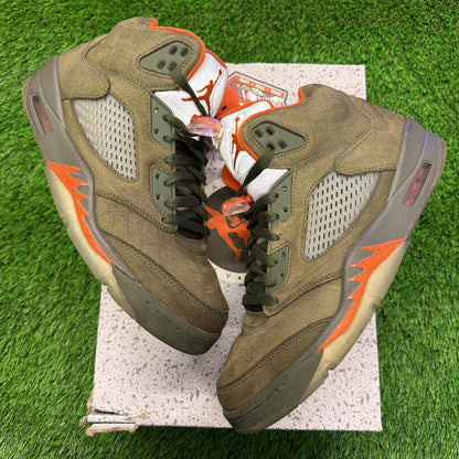 Air Jordan 5 Retro 'Olive' 2024