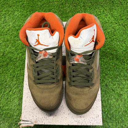 Air Jordan 5 Retro 'Olive' 2024