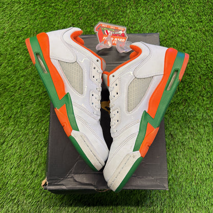 Air Jordan 5 Retro Low GS 'Hurricanes'