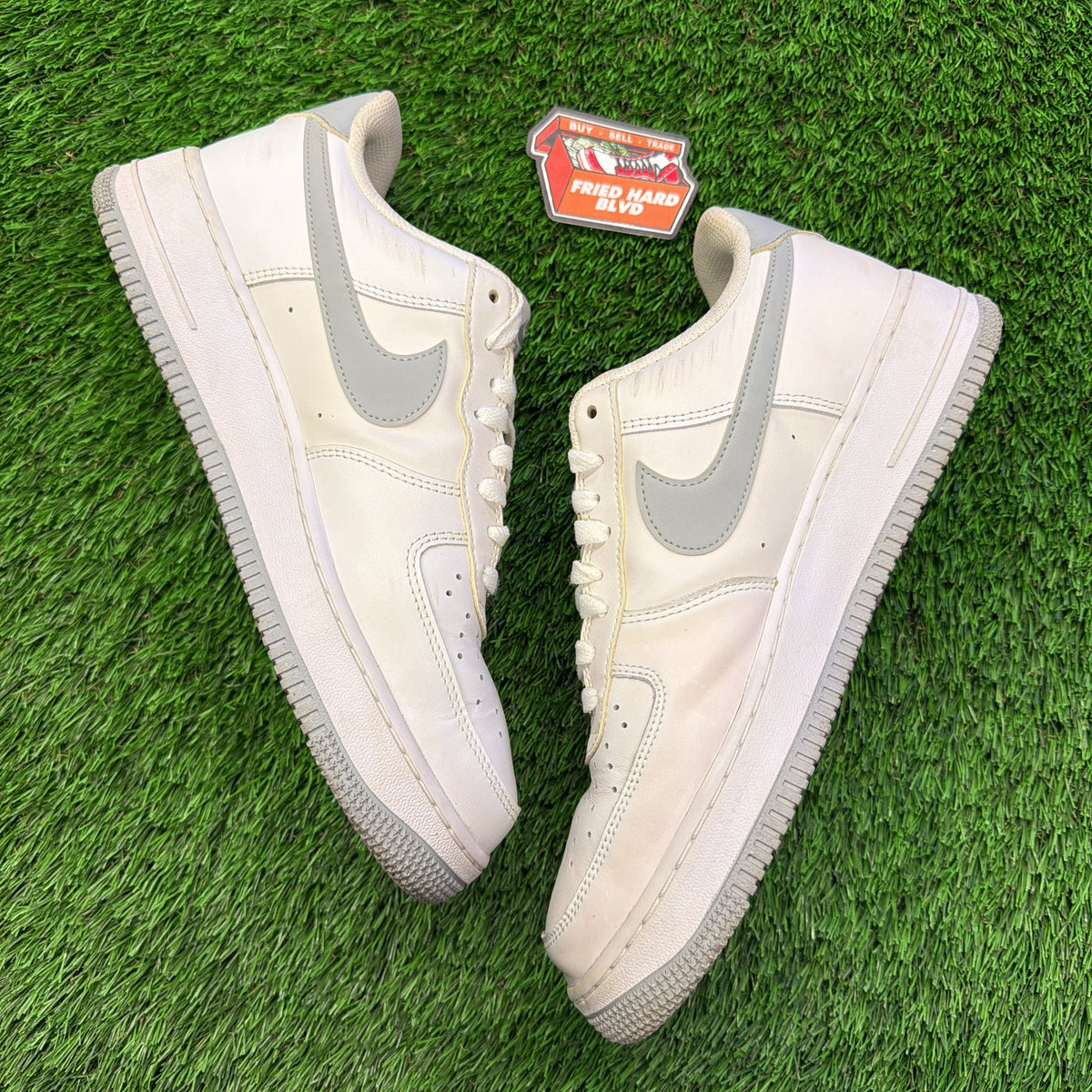 Nike Men's Air Force 1 '07 'White Light Smoke Grey'
