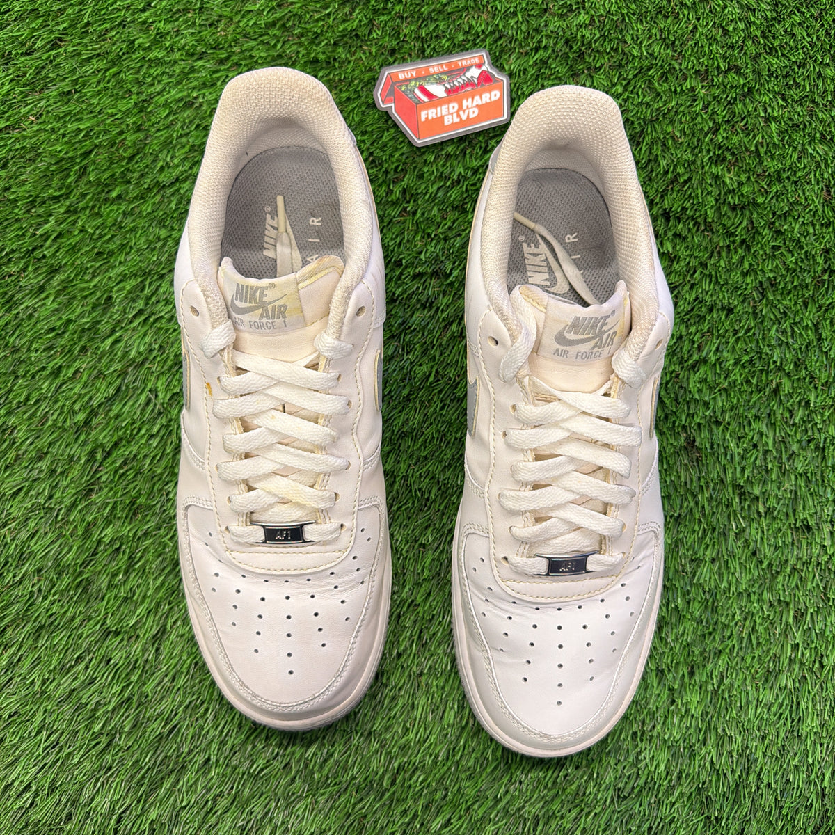 Nike Men's Air Force 1 '07 'White Light Smoke Grey'