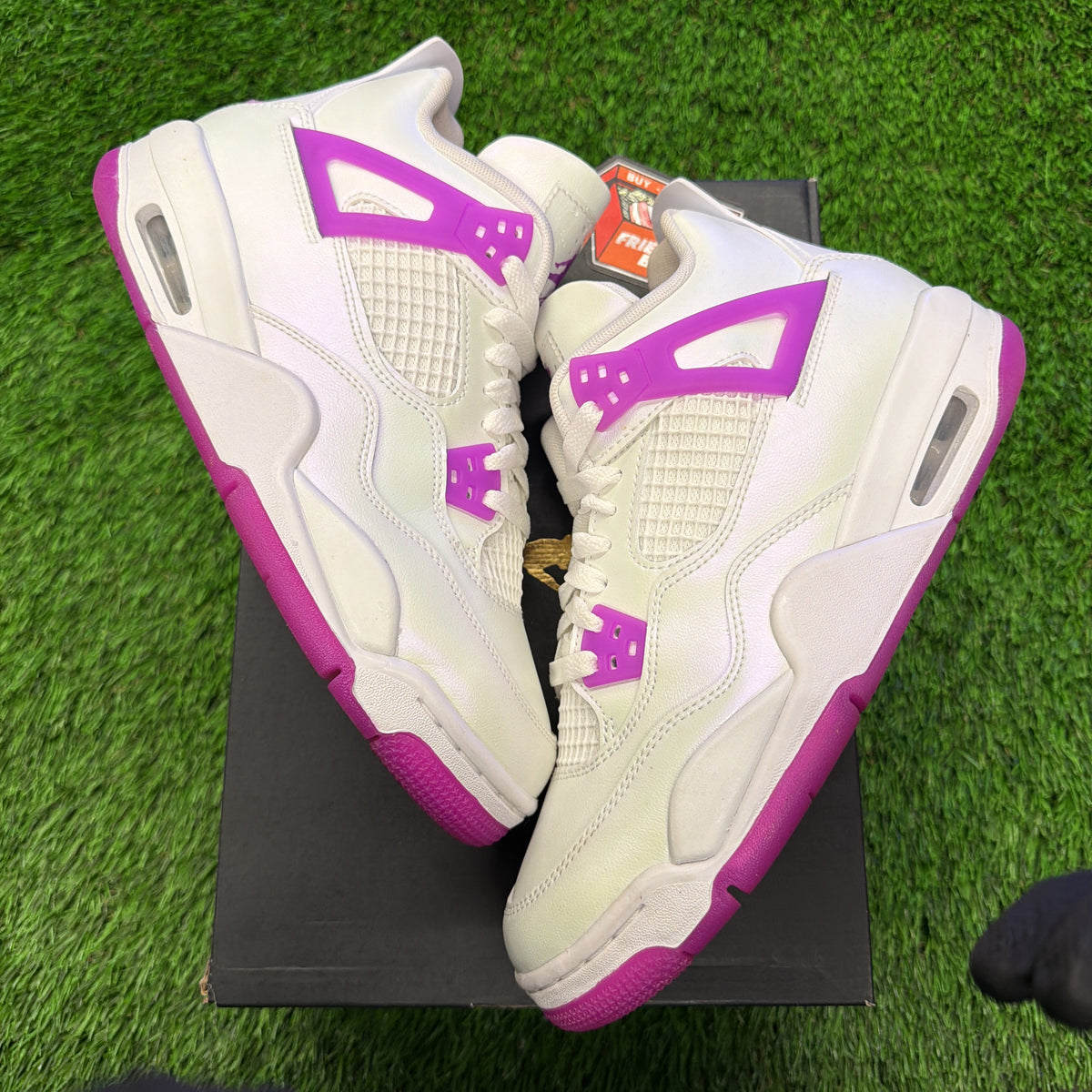 Air Jordan 4 Retro GS 'Hyper Violet'