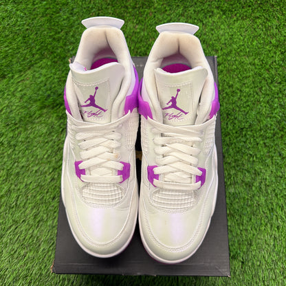 Air Jordan 4 Retro GS 'Hyper Violet'