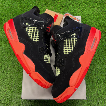 Air Jordan 4 Retro GS 'Black Infrared'